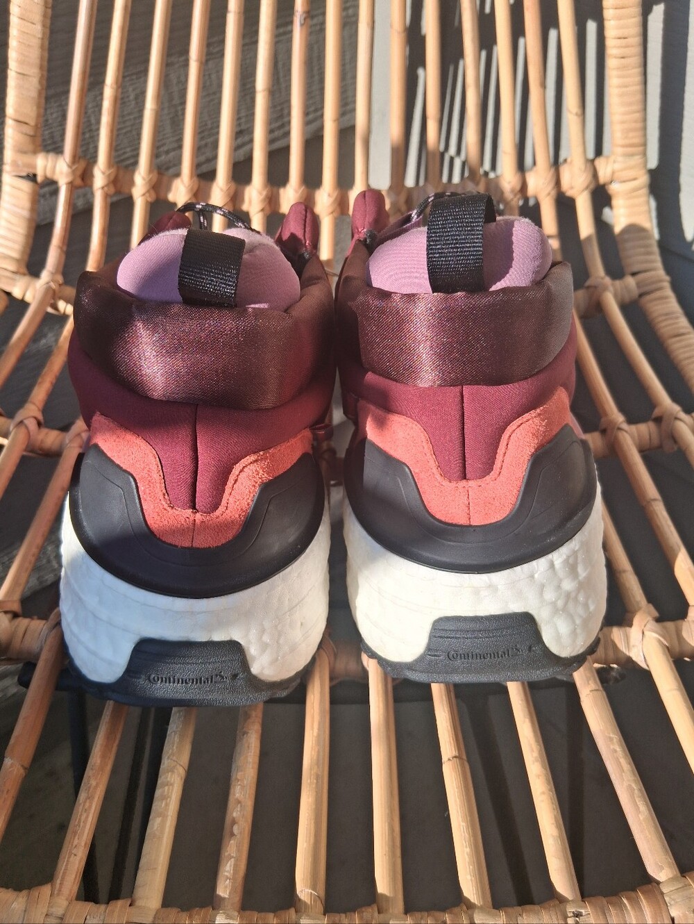 Adidas X_PLRBOOST Puffer 'Burgundy' Size 9 - Picture 8 of 11